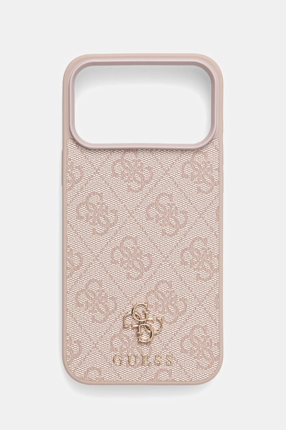Puzdro na mobil Guess iPhone 17 Pro Max na mobil ružová GUHMP17XP4SM4MP