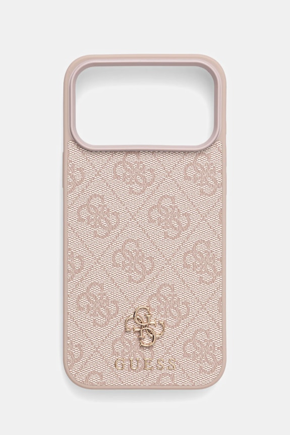 Puzdro na mobil Guess iPhone 17 Pro Max na mobil ružová GUHMP17XP4SM4MP