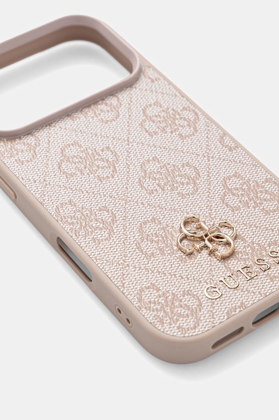 Guess husă pentru telefon iPhone 17 Pro GUHMP17LP4SM4MP roz AA00