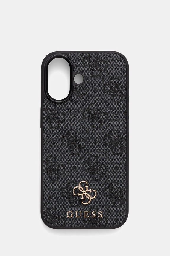 Guess husă pentru telefon iPhone 17 pentru telefon negru GUHMP17SP4SM4MK