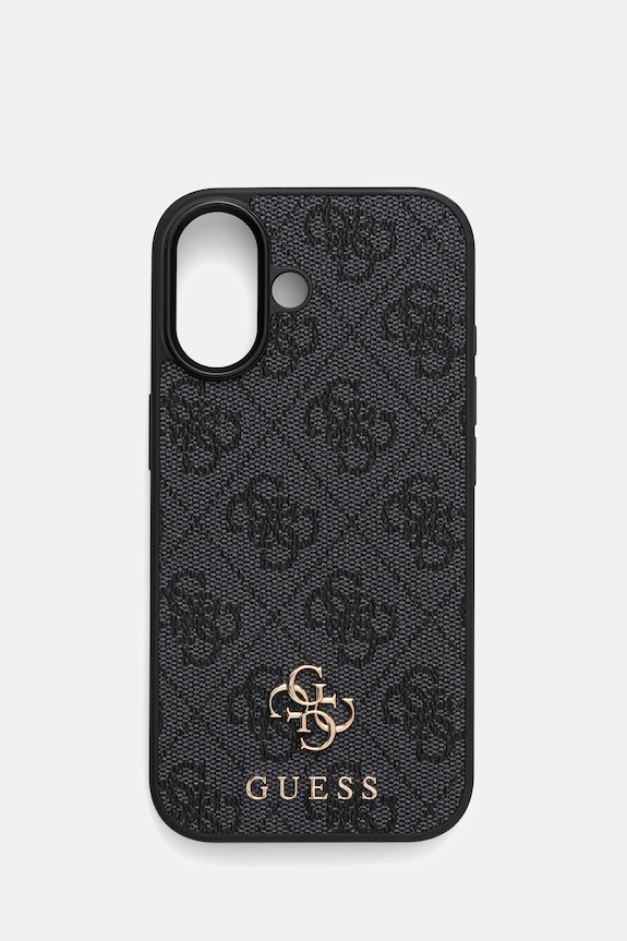 Guess husă pentru telefon iPhone 17 pentru telefon negru GUHMP17SP4SM4MK