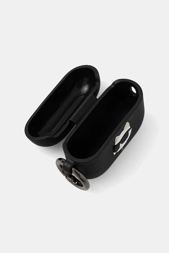 Θήκη για ακουστικά Karl Lagerfeld AirPods Pro 3 KLAP3RUNCHK μαύρο AA00