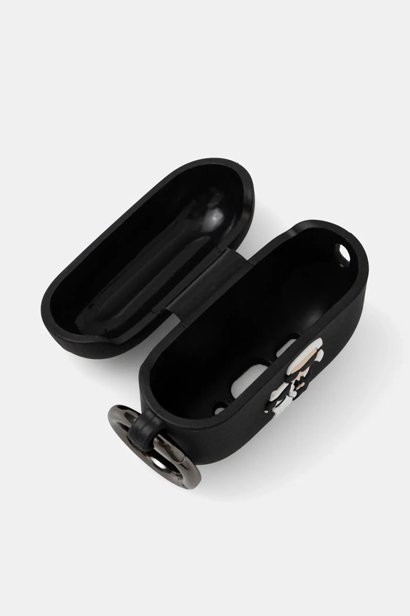Θήκη για ακουστικά Karl Lagerfeld AirPods Pro 3 KLAP3RUNKC μαύρο AA00