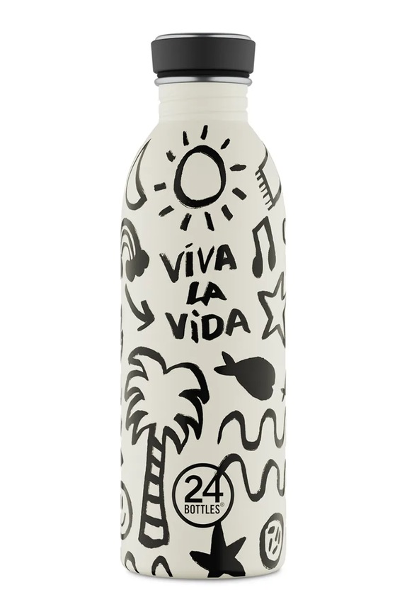 24bottles sticlă Urban 050 Viva la Vida alb Urban.050.Viva.la.Vida