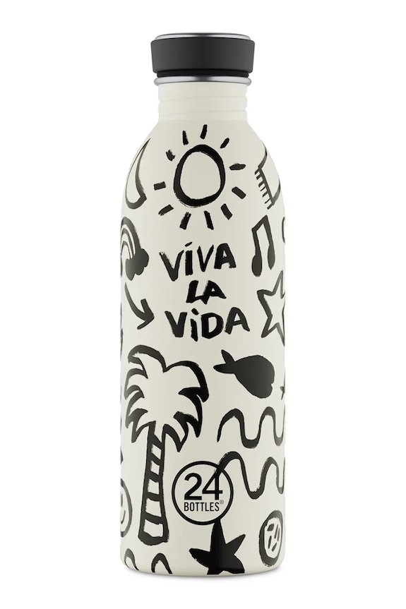 24bottles sticlă Urban 050 Viva la Vida alb Urban.050.Viva.la.Vida
