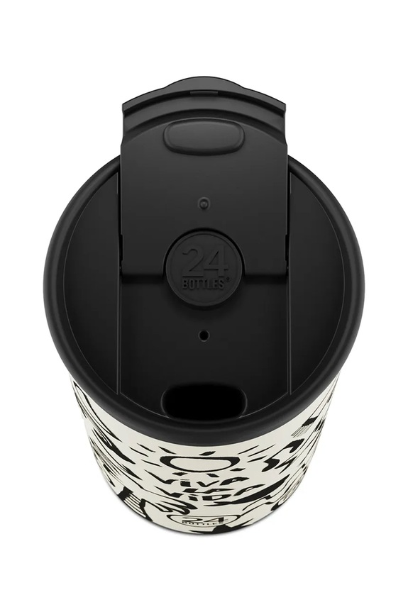 Fľaša 24bottles Travel Tumbler 600 Viva la Vida Travel.Tumbler.600.Viva biela AA00