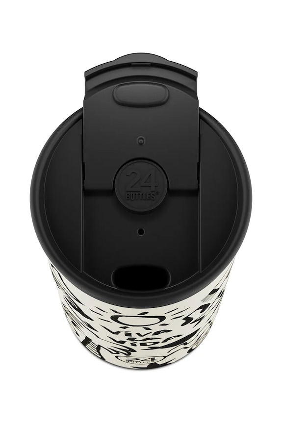 Fľaša 24bottles Travel Tumbler 600 Viva la Vida Travel.Tumbler.600.Viva biela AA00