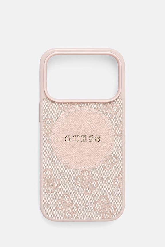 Guess custodia per telefono iPhone 17 Pro piccola impronta rosa GUHMP17LP4PGRSGP
