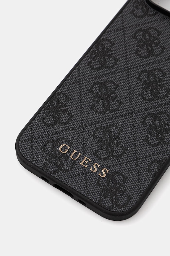 Obal na telefon Guess iPhone 17 Air GUHCP17MG4GFGR černá AA00