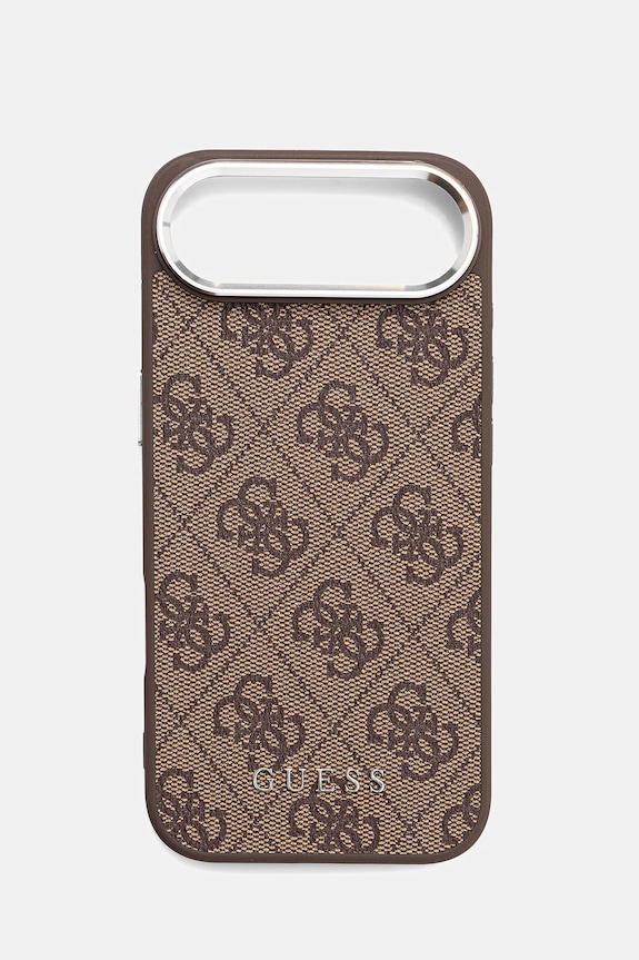 Guess etui na telefon iPhone 17 Air na telefon brązowy GUHMP17MP4GSSMCW
