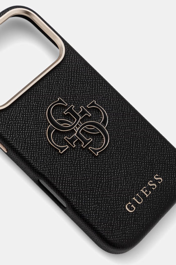 Guess etui na telefon iPhone 17 Pro GUHCP17L5PS4RGGK czarny AA00