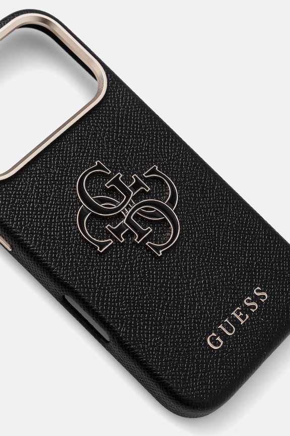 Guess etui na telefon iPhone 17 Pro GUHCP17L5PS4RGGK czarny AA00