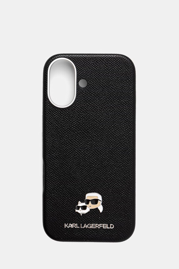 Karl Lagerfeld etui na telefon iPhone 17 na telefon czarny KLHMP17S6PFKCLK