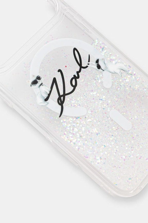 Karl Lagerfeld husă pentru telefon iPhone 17 Pro Max KLHMP17X6LKSCAMT transparent AA00