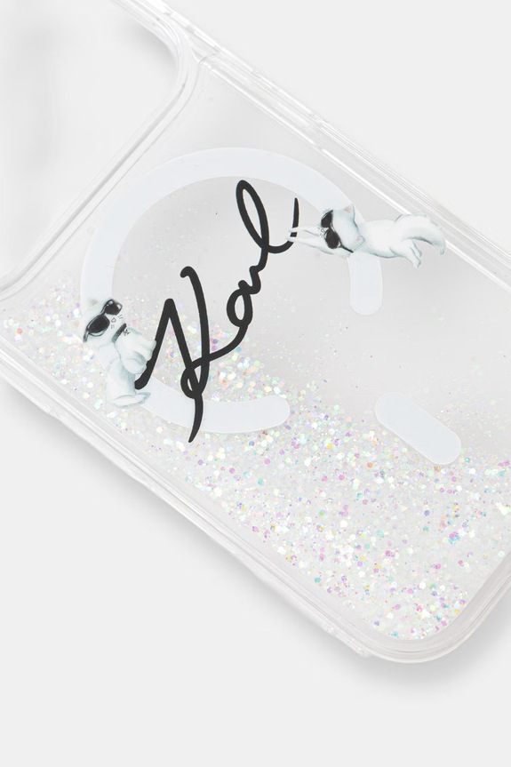 Чехол на телефон Karl Lagerfeld iPhone 17 Pro KLHMP17L6LKSCAMT прозрачный AA00