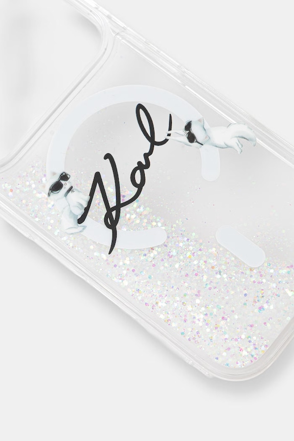 Чехол на телефон Karl Lagerfeld iPhone 17 Pro KLHMP17L6LKSCAMT прозрачный AA00