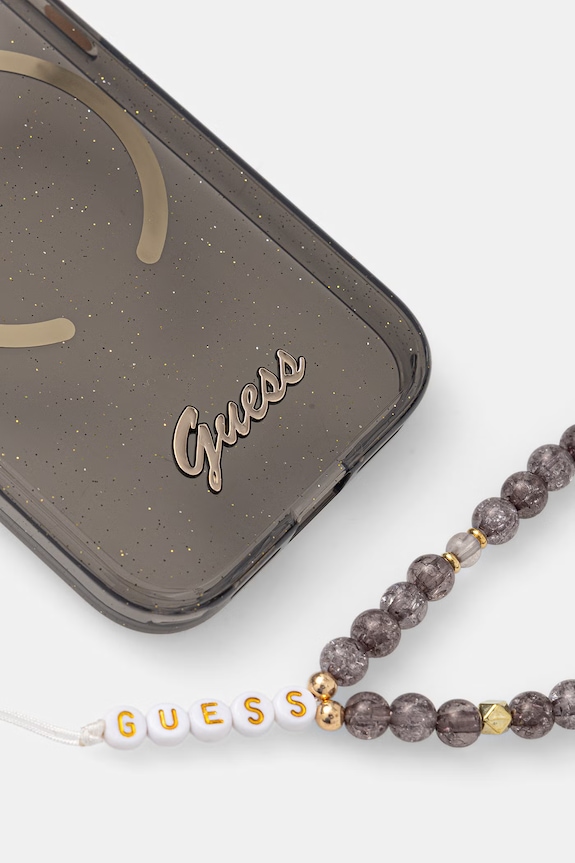 Guess etui na telefon iPhone 17 Pro GUHMP17L5HTGSMSK czarny AA00