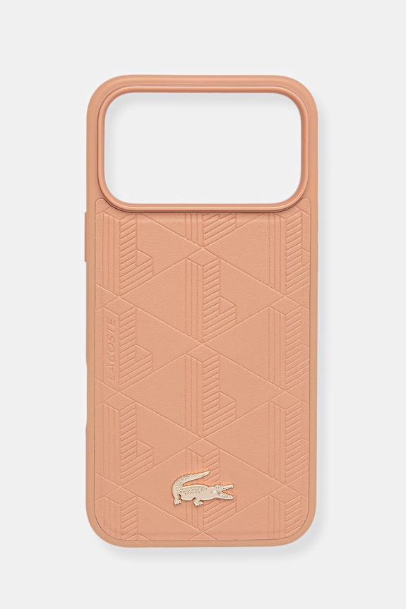 Lacoste etui na telefon iPhone 17 Pro Max pomarańczowy LCHMP17XPNOP