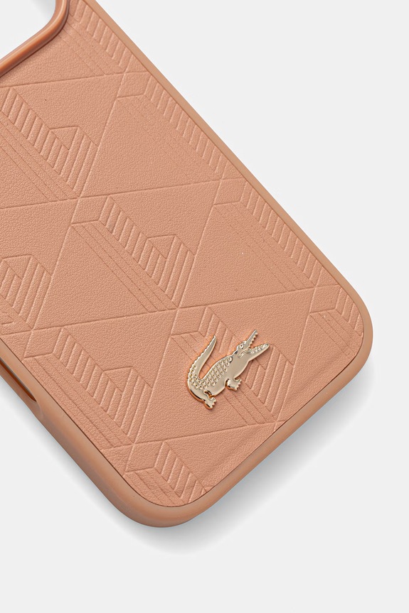 Lacoste pouzdro na telefon iPhone 17 Pro LCHMP17LPNOP oranžová AA00