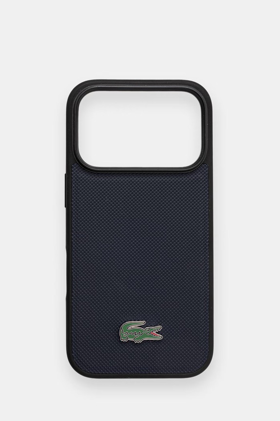 Lacoste etui za telefon iPhone 17 Pro mornarsko plava LCHMP17LPLAV