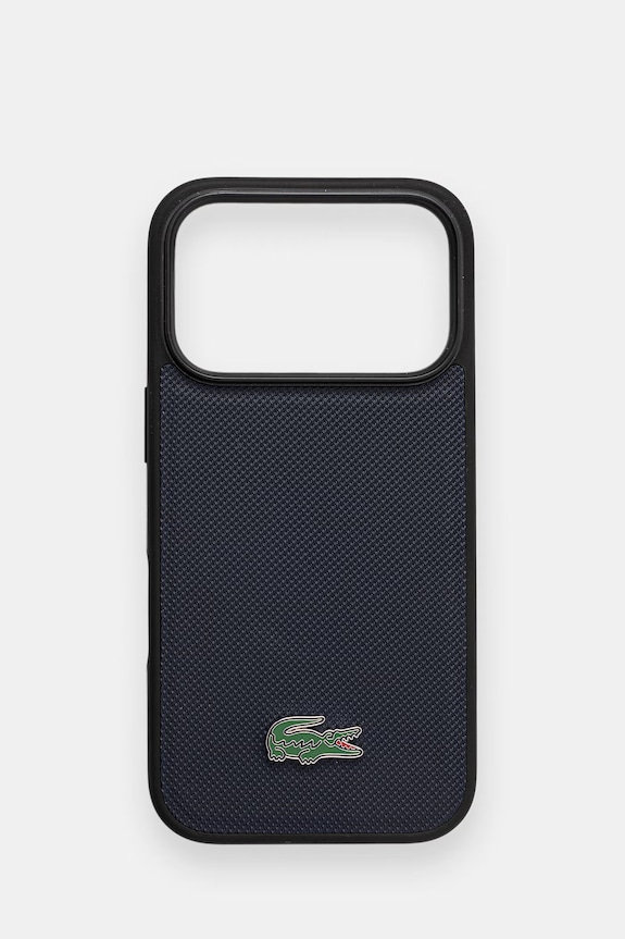 Lacoste etui za telefon iPhone 17 Pro mornarsko plava LCHMP17LPLAV