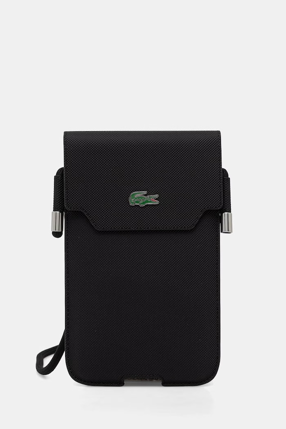Lacoste etui za telefon crna LCPSP17XPLAK