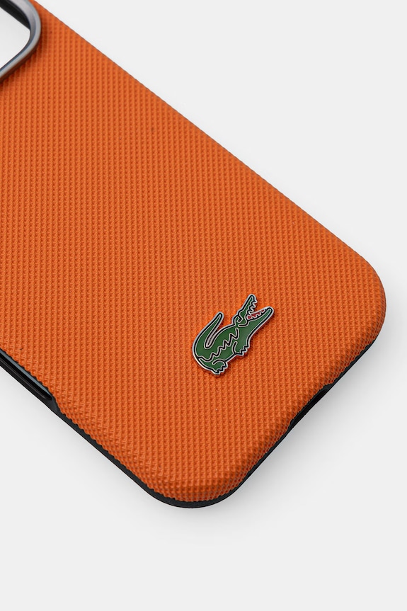 Lacoste etui za telefon iPhone 17 Pro LCSCMP17LPLAO narančasta AA00