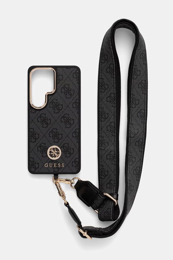 Guess etui na telefon Samsung Galaxy S26 Ultra szary GUHMS26LP4G4DCSK