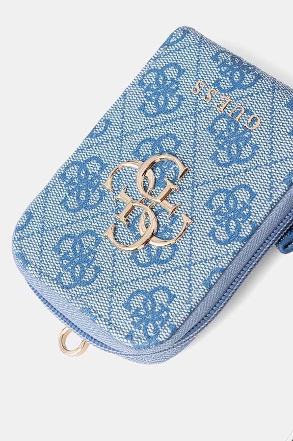 Guess λουράκι τηλεφώνου GUUCNKP4DGMB μπλε AA00