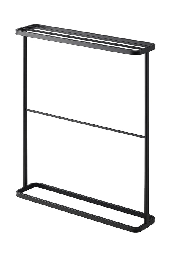 Vešiak na uteráky Yamazaki Tower čierna 7466