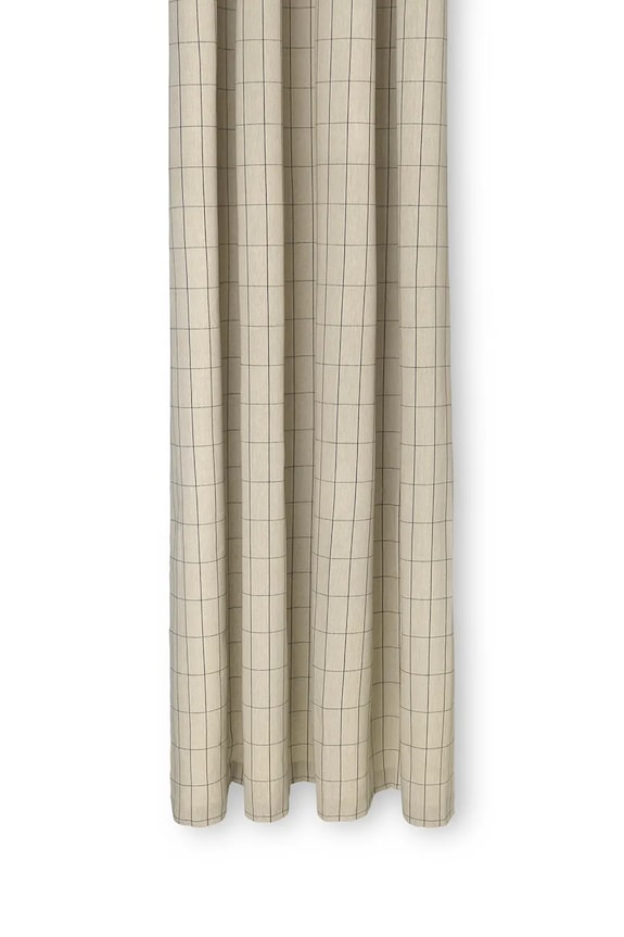 Занавеска для душа ferm LIVING Chambray бежевый 100749204