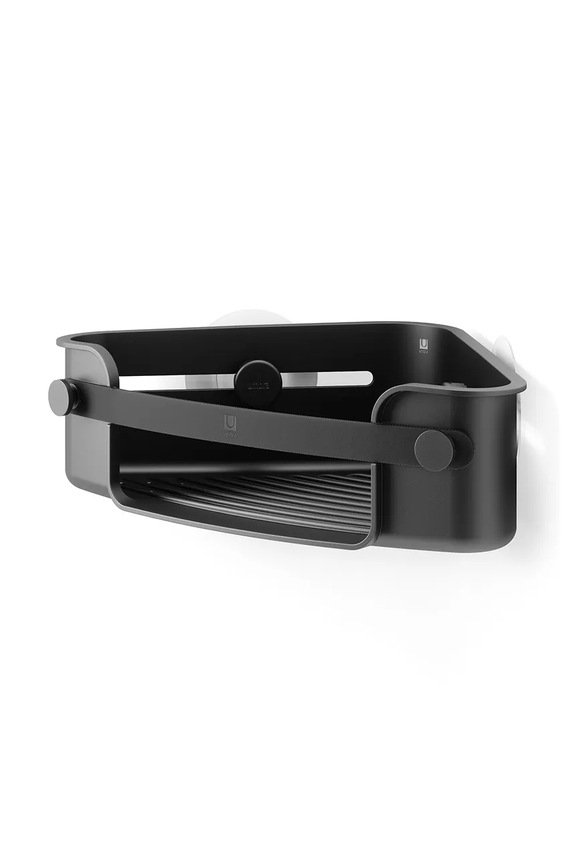 Polica za tuš kabinu Umbra Flex crna 1021299.040