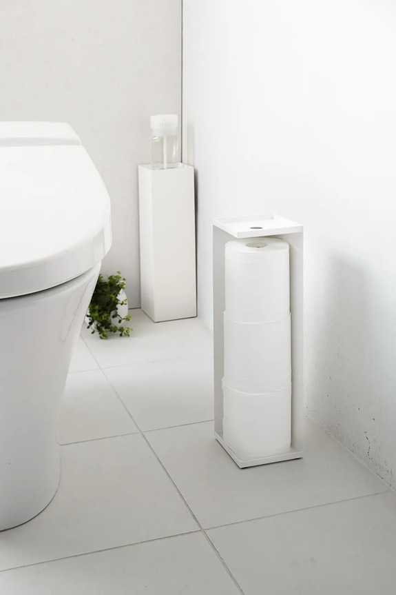 Δίσκος χαρτιού υγείας Yamazaki Tower 7850 λευκό AA00