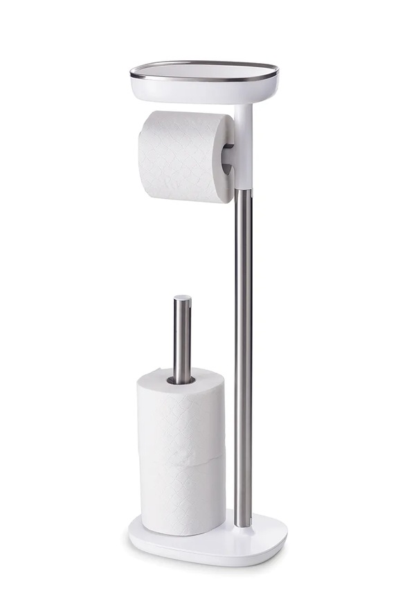 Fürdőszoba Joseph Joseph polcos wc-papír tartó EasyStore 68 cm 70518 fehér