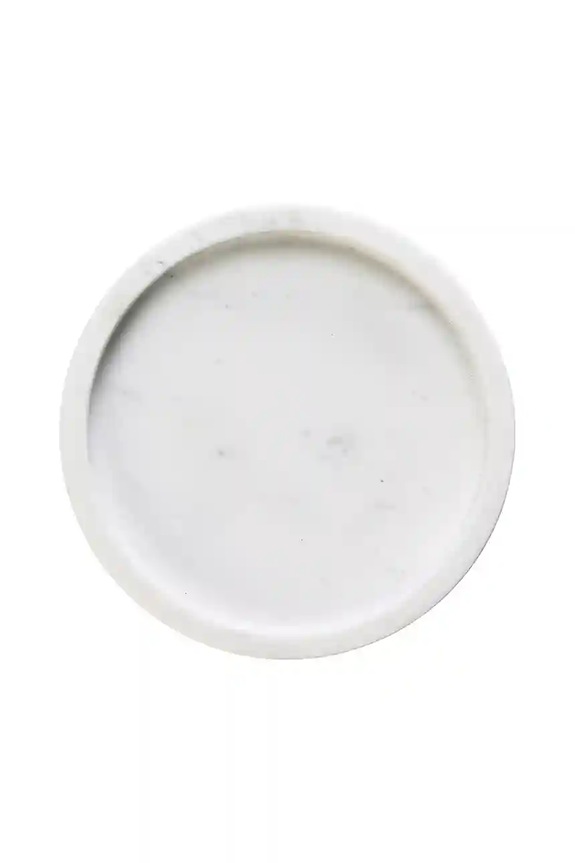 Madam Stoltz dekoratív tálca 20 cm KT29605WH fehér AA00