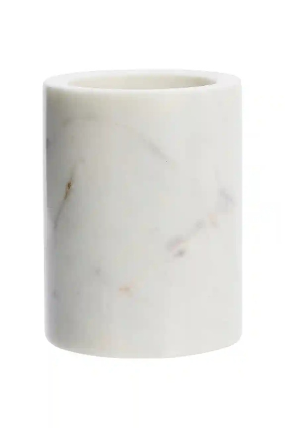 Madam Stoltz fogkefetartó 7,5 x 10 cm fehér KT20601WH