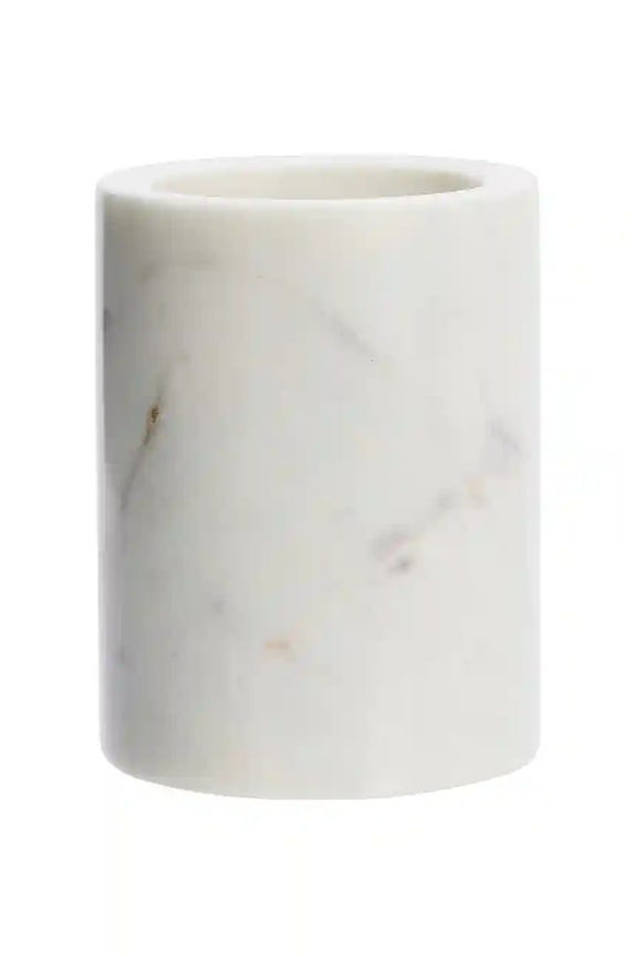 Madam Stoltz fogkefetartó 7,5 x 10 cm fehér KT20601WH