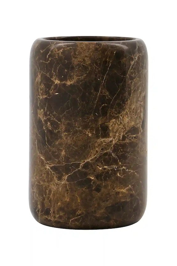 House Doctor bicchiere per spazzolini da denti HDAble 11,5 x 7,5 cm marrone 208581030