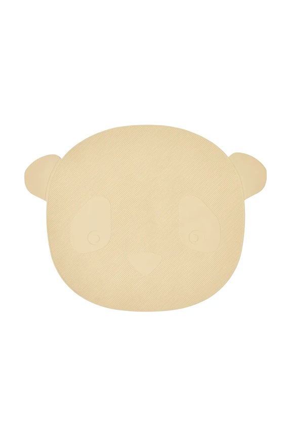 OYOY fürdőszobai szőnyeg Ling Ling Panda 50 x 38,5 x 0,25 cm sárga M107696
