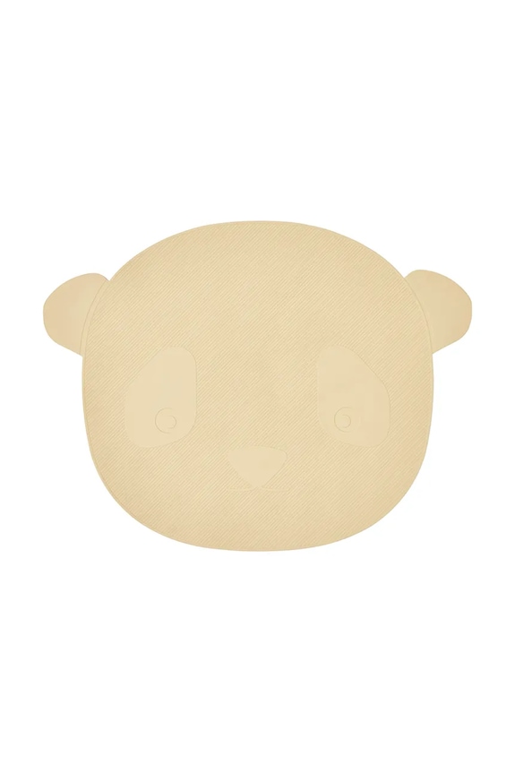 Prostirka za kupaonicu OYOY Ling Ling Panda 50 x 38,5 x 0,25 cm zlatna M107696