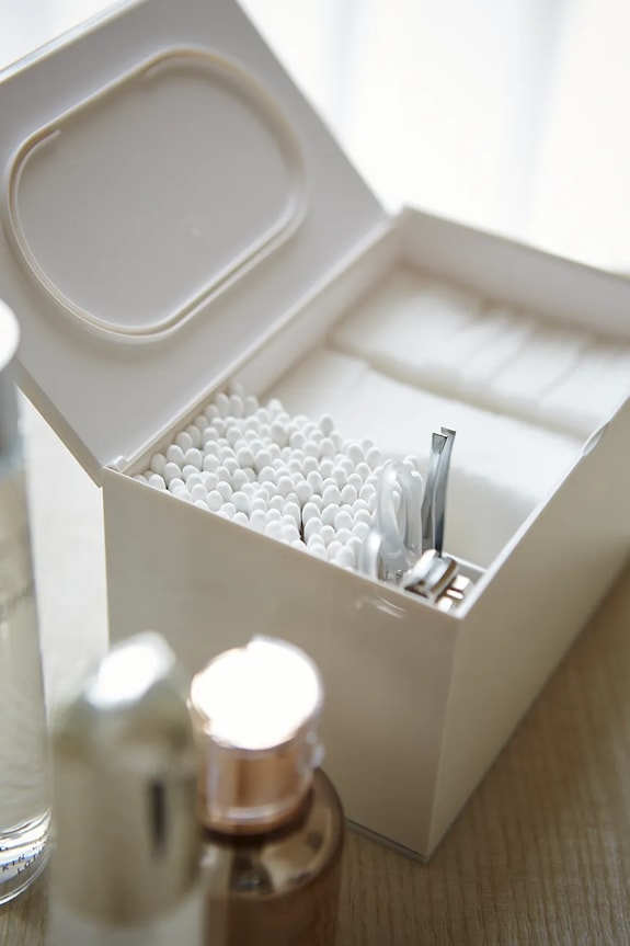 Baie Yamazaki organizator de baie Veil 16 x 10 x 9 cm 2427 alb