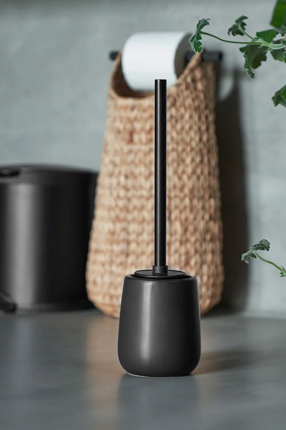 Bagno House Doctor spazzolone HDEdga 38,5 x 11 cm 208581021 nero