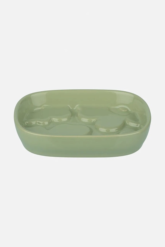Marimekko savonieră pentru săpun din gresie 12,7 x 9,7 x 2,5 cm verde 075458.600