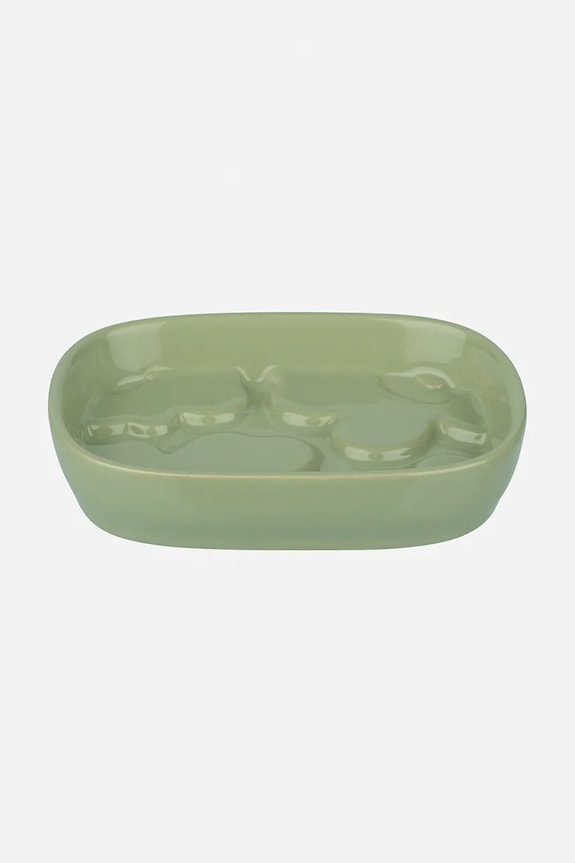 Marimekko savonieră pentru săpun din gresie 12,7 x 9,7 x 2,5 cm verde 075458.600