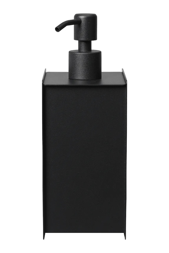 Ferm Living dozator pentru săpun din oțel acoperit cu pulbere 19,5 x 7,8 x 8,9 cm 1104272529 negru AA00
