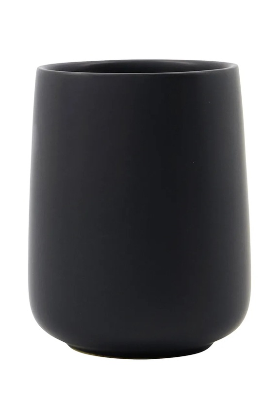 House Doctor κύπελλο μπάνιου από κεραμικό 11 x 8,5 cm μαύρο 208581022