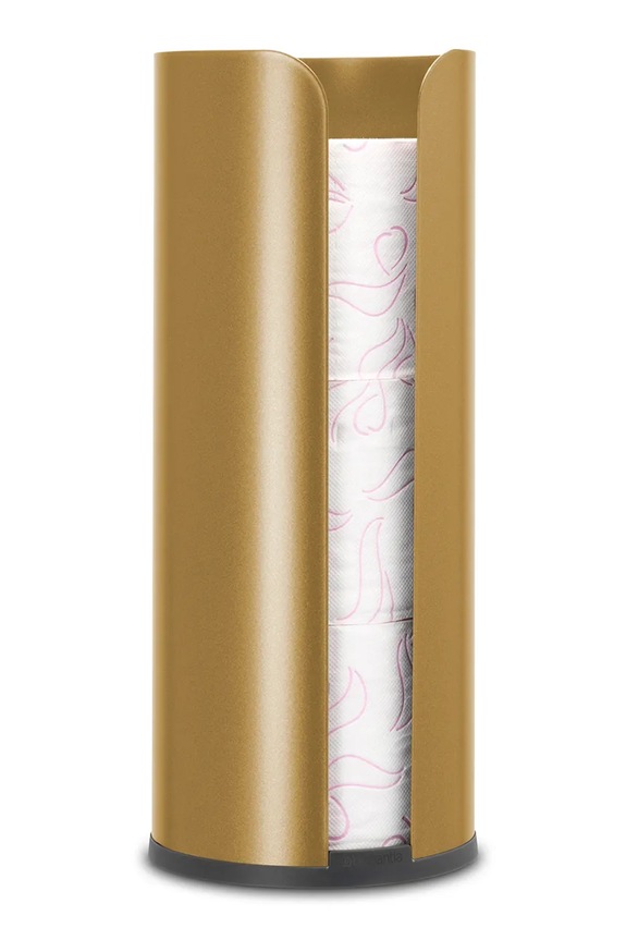 Łazienka Brabantia zasobnik na papier toaletowy ze stali 255144 złoty