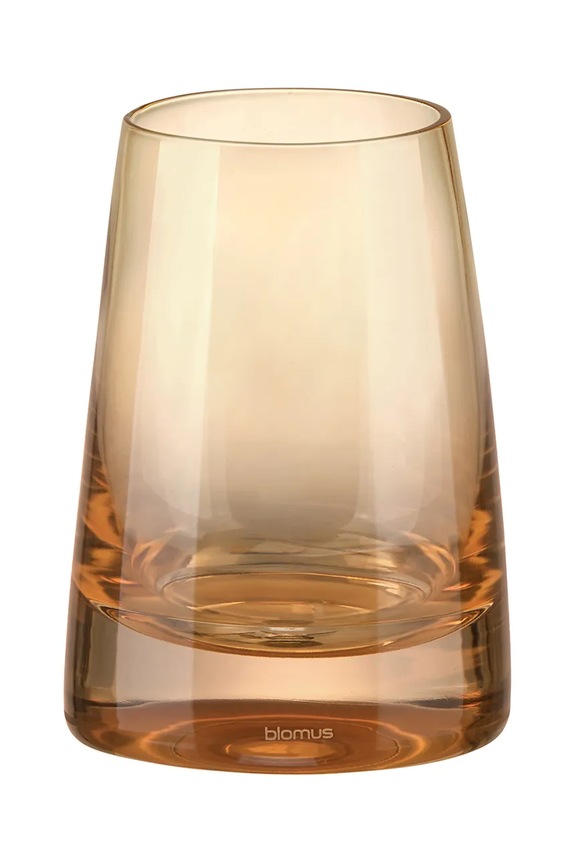 Blomus recipient pentru baie din sticlă colorată portocaliu B67416