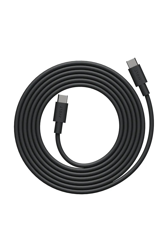 USB nabíjecí kabel Avolt Cable 1, / USB-C to USB-C / 2 m černá C1CCI1002SB