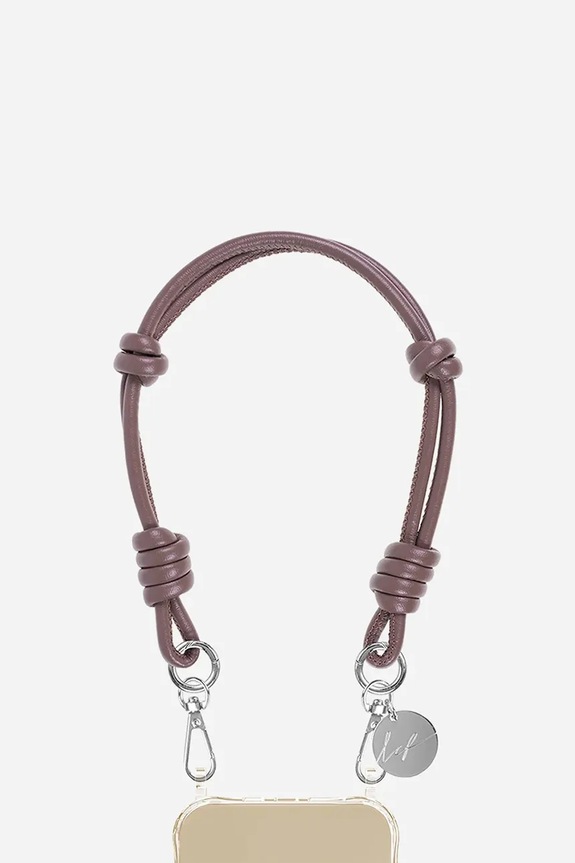 LaCoqueFrançaise pasek do telefonu 40 CM fioletowy LE318684